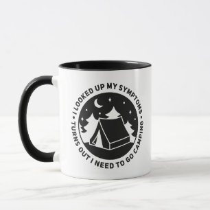 Camping Outdoor Adventure Tasse