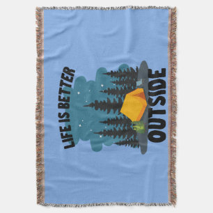 Camping Outdoor Lover Decke