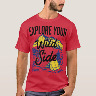 Camping Outr Slogan T-Shirt