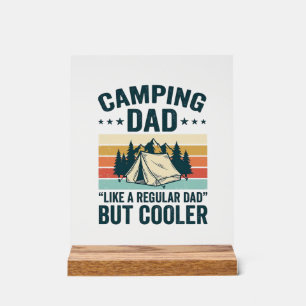 Camping Papa Vintage Retro Vêtement Vectoriel Exté