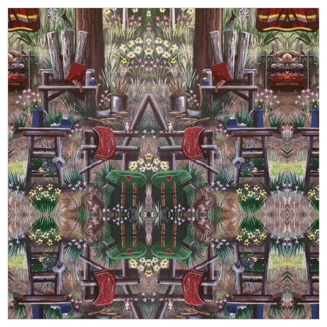 Camping Paradise Chair Fabric Stoff (Muster)