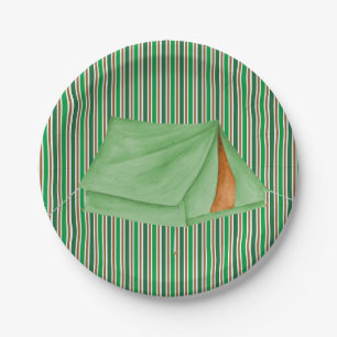 Camping-Party-Papierplatte Pappteller