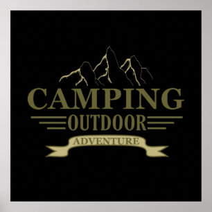 Camping Poster