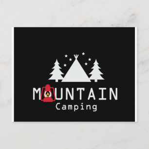 Camping Postkarte