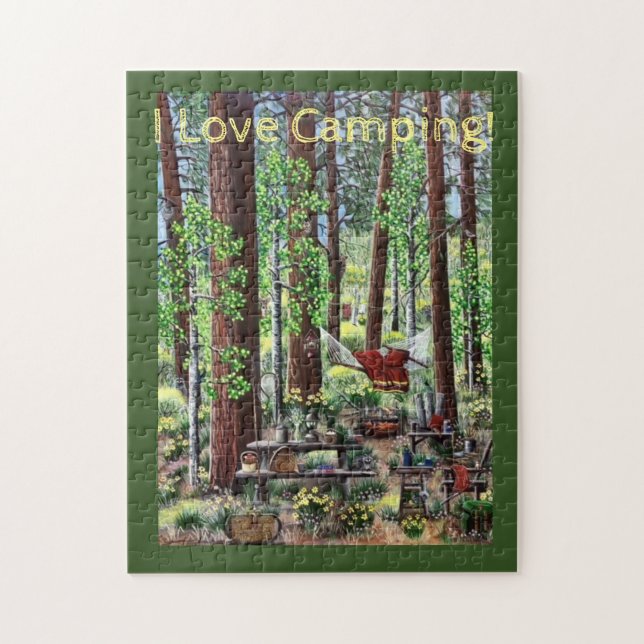 Camping Puzzle (Vertikal)
