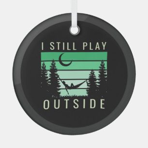 Camping Quote Urlaub Ornament Aus Glas