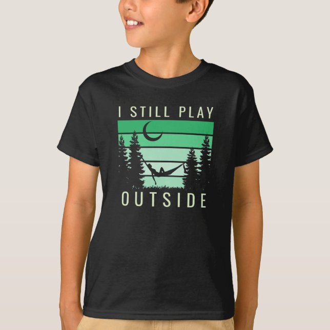 Camping Quote Urlaub T-Shirt (Vorderseite)