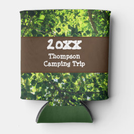 Camping Reise Grüne Leaf Wiedersehen Urlaub Dosenkühler