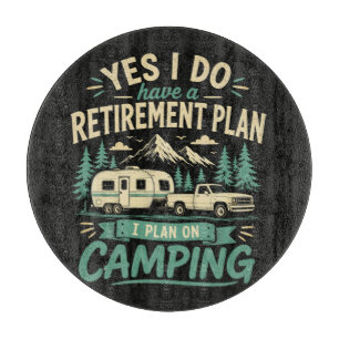 Camping-Rentensystem Schneidebrett