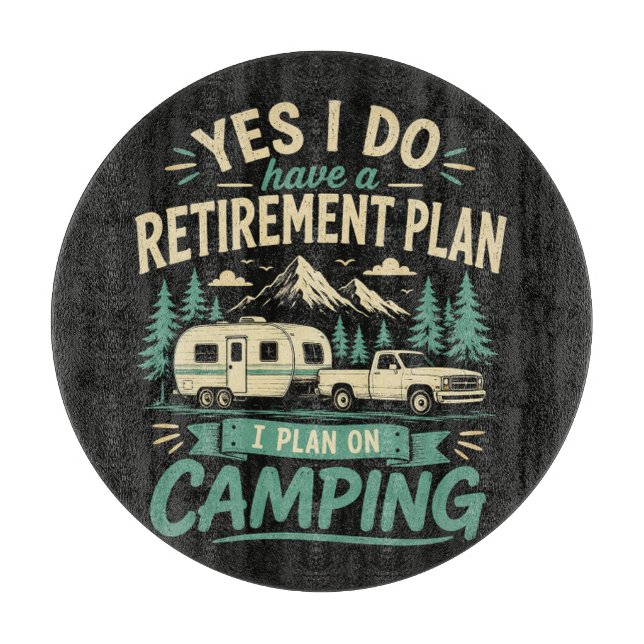 Camping-Rentensystem Schneidebrett (Vorderseite)