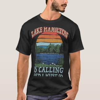 Camping Retro Seeschifffahrt H T-Shirt