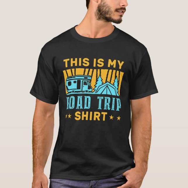 Camping Road Trip Family Matching Vacation Adventu T-Shirt (Vorderseite)