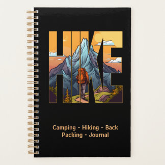 Camping-Rückpackung Planer