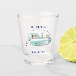Camping RV Trailer Camper Schnapsglas