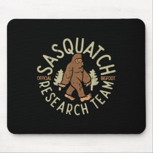 Camping Sasquatch Research Team Bigfoot Camper Män Mousepad