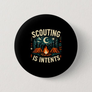 Camping Scouting ist Inzeltenscout-Camper Button