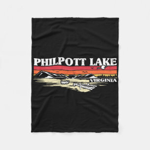 Camping Seebad Philpott Lak Fleecedecke
