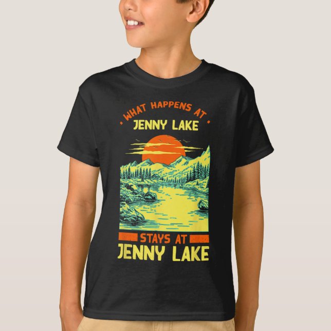 Camping Seesee Jenny Lake T-Shirt (Vorderseite)