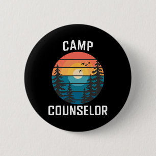 Camping-Shirt für Betreuer Sommer-Camping-Personal Button