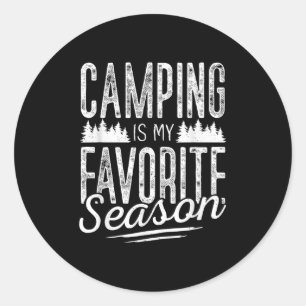 Camping Shirt Männer Kinder Camper Rv Camping Urla Runder Aufkleber