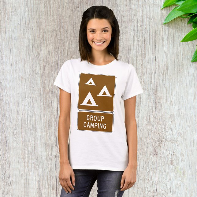 Camping-Signatur T-Shirt (Von Creator hochgeladen)