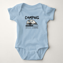 Camping Skills Loading Baby Camper | Niedliches Ca Strampler