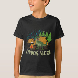 Camping S'more Dinosaur Liebhaber Lustiger Dinosau T-Shirt