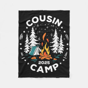 Camping-Sommerferien-Crew-Cousin-Camp 2025  Fleecedecke