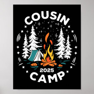 Camping-Sommerferien-Crew-Cousin-Camp 2025 Poster
