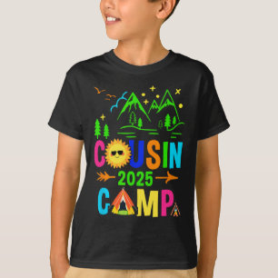 Camping Sommerferien Crew Cousin Camp 20 T-Shirt