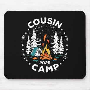 Camping-Sommerurlaub-Crew-Cousin-Camp 2025  Mousepad