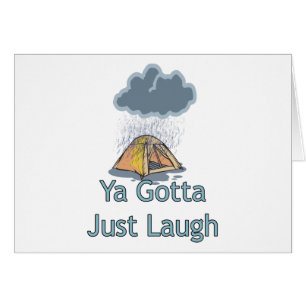 Camping sous la pluie