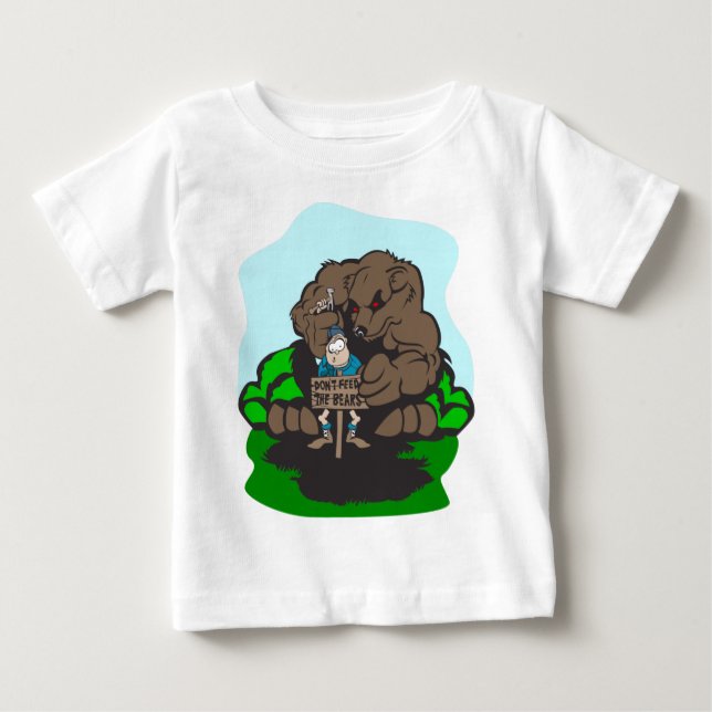 Camping Spaß Baby T-shirt (Vorderseite)