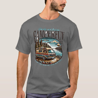 Camping-Spaß-Geschenk T-Shirt