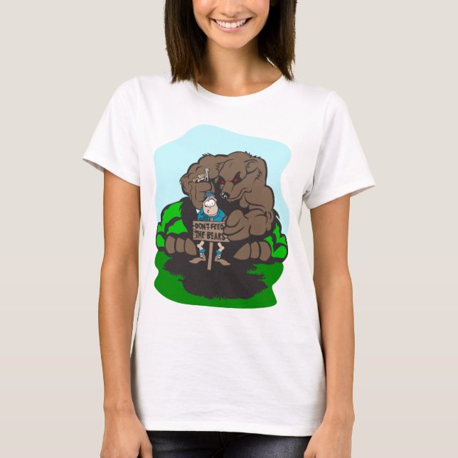 Camping Spaß T-Shirt (Vorderseite)