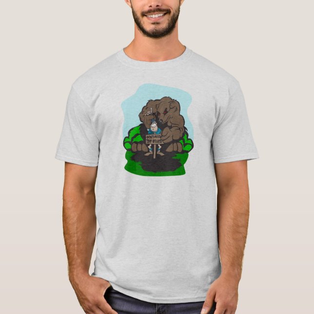 Camping Spaß T-Shirt (Vorderseite)