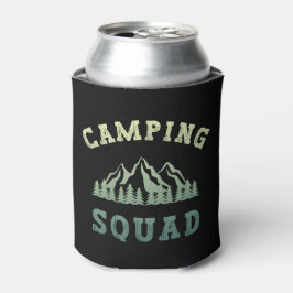 Camping Squad Camping Trip Gebirge Außenbereich Dosenkühler