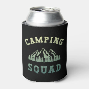 Camping Squad Camping Trip Gebirge Außenbereich Dosenkühler