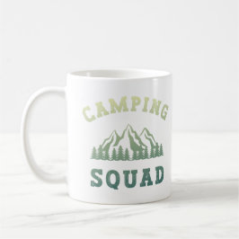 Camping Squad Camping Trip Gebirge Außenbereich Kaffeetasse