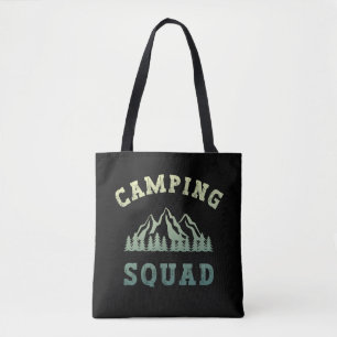 Camping Squad Camping Trip Gebirge Außenbereich Tasche