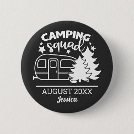 Camping Squad Familie Wiedersehen mit Anhänger & P Button