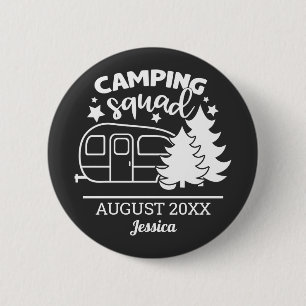 Camping Squad Familie Wiedersehen mit Anhänger & P Button
