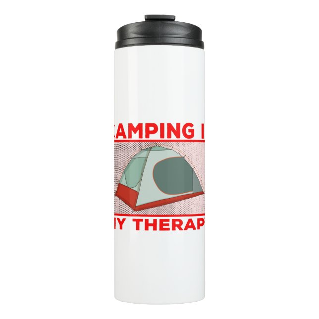 Camping Squad Thermosbecher (Vorderseite)