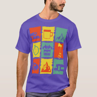 Camping Stuff für einen Camper T-Shirt