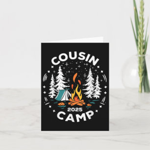Camping Summer Vacation Crew Cousin Camp 2025 Karte