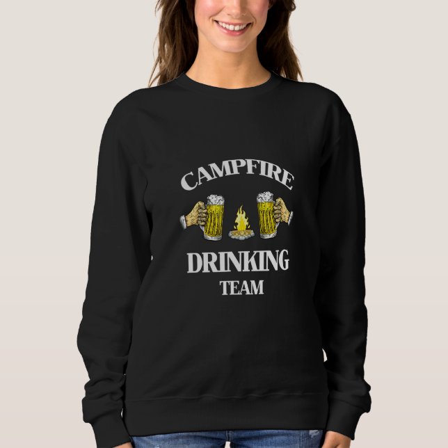 Camping Sweatshirt (Vorderseite)