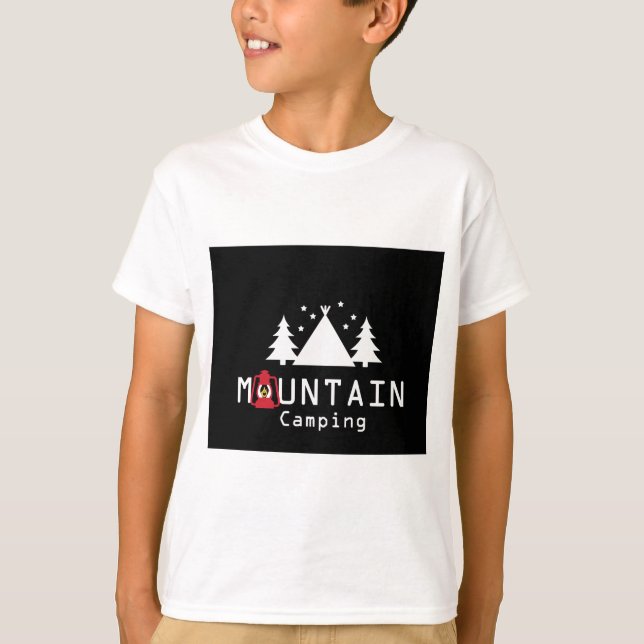 Camping T-Shirt (Vorderseite)