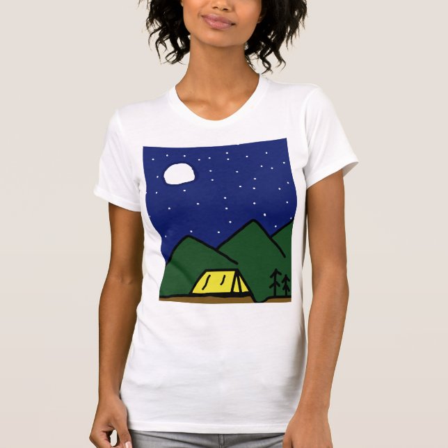 Camping T-Shirt (Vorderseite)