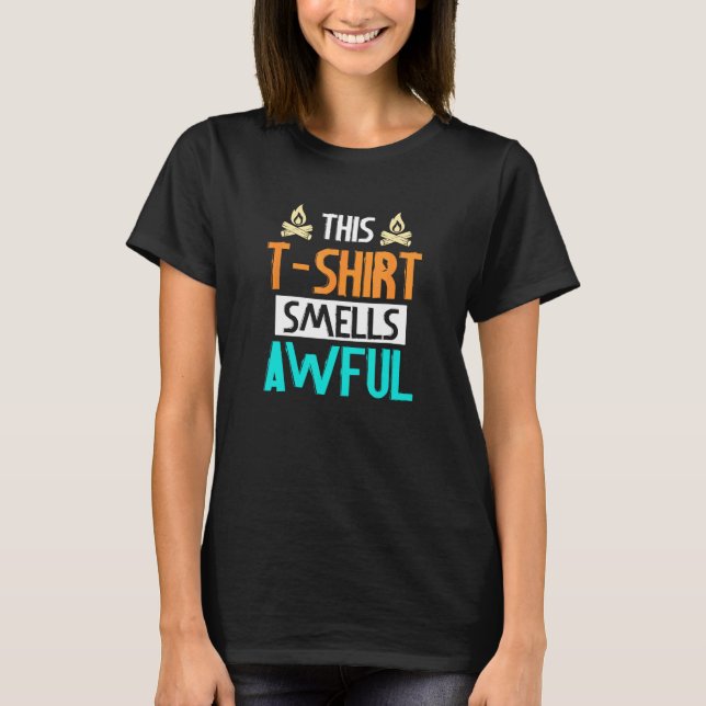 Camping T-Shirt (Vorderseite)