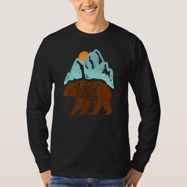 Camping T-Shirt (Vorderseite)